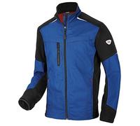 BP 1992-570-13-56/58l - Chaqueta de trabajo funcional para hombre, cuello alto y cremallera frontal, 270,00 g/m², mezcla de tejidos, color azul, 56/58L