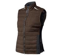 BP 1994-570-48 Workwear - Chaleco térmico para mujer (poliéster y algodón, talla M), color marrón