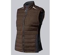 BP 1994-570-48 Workwear - Chaleco térmico para mujer (poliéster y algodón, talla XS), color marrón