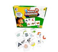 BP-20 en 1 Aprende Secuencias Lógicas Puzzle, Color para niños, único (2068A)