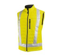 BP 2113-845-86 BProtected - Chaleco térmico unisex (algodón y poliéster, talla M), color amarillo