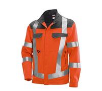 BP 2212 840 8553 - Chaqueta de trabajo (talla 58N), color gris oscuro y naranja