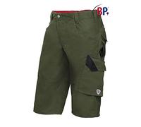 BP 2401-820-1332-56n - Peto de Peto, Tirantes elásticos con Cierre de Clip, 320,00 g/m², Color Azul Real y Negro