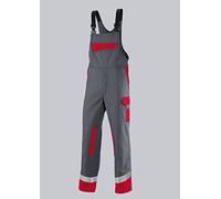 BP 2434-820-5381 BProtected - Peto unisex (aramida, modacrílico, algodón, poliamida y otras fibras, talla 64n), color gris oscuro y rojo