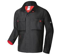 BP 2612-833-5632-41/43L - Chaqueta de trabajo, cuello alto, con cierre de velcro, 43% acrílico, 40% algodón, 9% lyocell, 7% poliamida, 1% otras fibras, talla 41/43L, color antracita