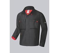 BP 2612-835-5632 Chaqueta de trabajo, 43% modacrílico/33% algodón/14% poliamida/9% lyocell/1% otras fibras, antracita/negro, corte moderno, talla 60/62n