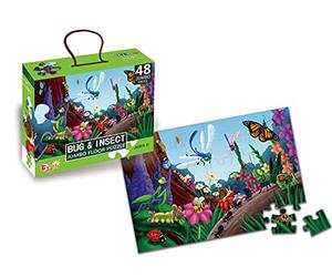 BP- Bichos e Insectos 48 Piezas Puzzle, Color Jumbo/Gigante (88096)