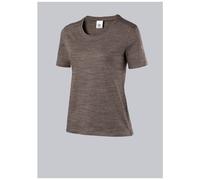 BP 1715-235-400-L - Camiseta para mujer (manga corta, cuello redondo, 170,00 g/m2, mezcla de tela elástica, talla L)