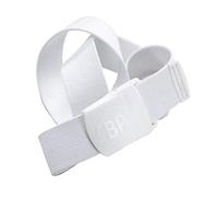 BP - Cinturón elástico, talla 130, color blanco