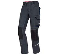 BP Comfort Plus 1803-720-56 - Pantalones de trabajo (goma elástica en la espalda, pliegues en la cintura, ajuste normal, talla: 42n, color: antracita)