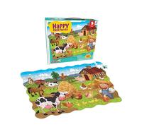 BP-De La Granja 208 Animales Puzzle, Color para ninños (88091)
