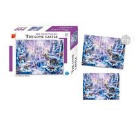 BP-El Castillo Solitarios 500 Piezas Lobos Puzzle, Color para jóvenes, único (LL500-3)