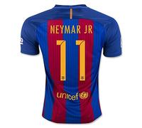 BP-JERSEY 2016 2017 11 Neymar JR fútbol fútbol Jersey en rojo, azul y para nueva temporada, Home, Azul