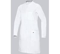 BP Med Coats 1754-130-0021 - Bata de médico para Mujer, Manga Larga, algodón Puro, Ajuste Regular, Talla: 52n, Color: Blanco