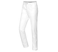 BP Med Trousers 1756-311-0021 - Pantalones de laboratorio para hombre (65% algodón, 30% poliéster, 5% elastano, corte moderno, talla: 33/32), color blanco