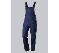 BP Pantalones cortos, cintura más alta en la espalda, mezcla de tela elástica 225,00 g/m2, color azul noche y negro, 64n