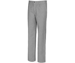 BP - Pantalones de cocina, 50, azul/blanco