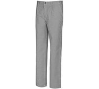 BP - Pantalones de cocinero y panadero, 40, azul/blanco