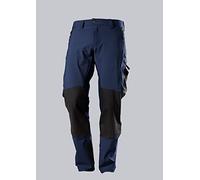 BP Pantalones superelásticos para Hombre, Silueta Delgada con Cintura más Alta, 250 g/m², Mezcla de Tela con elástico, Color Negro, 50n