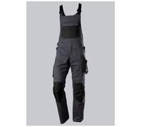BP 1979-570-5632 Workwear - Pantalones de trabajo unisex (poliéster y algodón, 46 L), color negro y gris