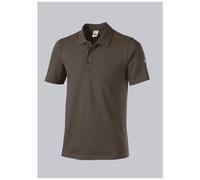 BP 1712-230-400-S - Polo unisex de manga media con cuello de polo con tira de botones, 70 cm, 195,00 g/m2, algodón con elástico, falda