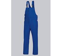 BP Workwear Basic 1413-060-13 - Peto con cintura ajustable, cierres de clip de plástico, algodón puro, ajuste entallado, talla: 26, color: azul real