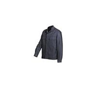 BP Workwear Basic 1485-060-10 - Chaqueta de trabajo (con botones ocultos, algodón puro, ajuste normal, talla: 48/50), color azul oscuro