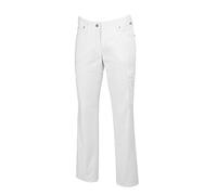 BP1642-686-21-12L - Pantalones Vaqueros para Mujer (5-Bolsillos, 230,00 g/m2, Mezcla de Tela con elástico, Talla 38), Color Blanco