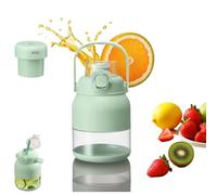 BPA-Free Electric Citrus Juicer 17 oz, Fresh Juice Smoothie Blenders with Straw and Lids for Shakes and Smoothies, Multifunctional Large Capacity Suitable for Home, Travel (1pc)