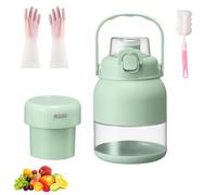 Bpa-Free Electric Citrus Juicer 17 Oz, Straw, Two Lids, Portable Blender For Smoothies, Shakes, Food Portables Juicer Blender Bottle, Ostmars Juicer Portable Blenders (1PC)