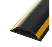 BPABDEITR 2 Piezas De Canal Ocultador Cables PVC 1 Metro Largo | Canaleta ocultadora de cables de varios tamaños multicolor(Yellow-black,4#)