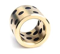 BPABDEITR Bujes autolubricantes de cobre y grafito sin aceite tipo JDB, paquete de 2, 25x35x(15-60) mm(25x35x50mm)