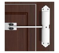 BPABDEITR Cierrapuertas Automático De Metal Con Resorte, Resistente Al Fuego, Multicolor, 2 Unidades(White)