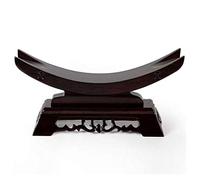 BPABDEITR Expositor de espadas samuráis en forma de media luna, color marrón rojizo, varios tamaños(Medium)