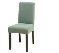 BPABDEITR Fundas Protectoras para Sillas de Comedor, Estiramiento sólido del Telar jacquar for la Cubierta de la Silla del Banquete de la Oficina del Comedor de la Boda(4)