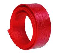 BPABDEITR Nylon Webbing Strap 1.5 Inch Pack of 5,10,20 Yards Multicolor(Rosso,10 Yards)