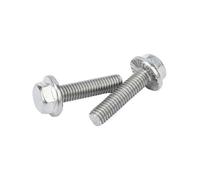 BPABDEITR Pernos de brida cabeza hexagonal acero inoxidable 304