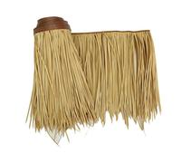 BPABDEITR Rollo de paja artificial amarillo 0,5x(1-30) m PE PVC techo de jardín(Yellow a,0.5x4m/1.64X13.1ft)