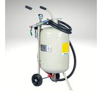 BPAC Maquina Chorro de Arena 40L - Kit de Chorro de Arena Portátil - Chorreadora de Arena Profesional y Neumática para Limpiar o Decapar Superficies