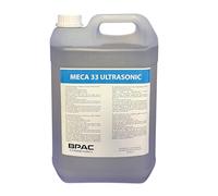 BPAC MECA33 Detergente Mecánico e Industrial - Limpiador Ultrasonidos Potente para Mecánica - Solución Desengrasante Fabricada en Francia - 5 Litros - Económico: dilución del 2 al 5%