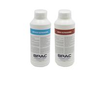 BPAC Pack MECA33 y DD03 Detergentes 1 L - Limpiador ultrasónico - Líquidos desengrasantes y desoxidantes para limpiador ultrasónico - 2 botellas de 1 L - Fabricado en Francia - Dilución del 2 al 5%