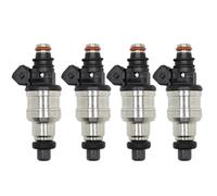 BPBHFFNMW inyección precisa 4 Uds inyectores de Combustible para OBD1 para OBD2 para B16 para B18 para B20 para D15 para D16 para D18 para H22 Fuel Injector