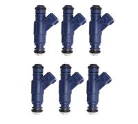 BPBHFFNMW inyección precisa 6 Uds Inyector Combustible para Automóvil Boquilla Inyectores Combustible para Coche Piezas Motor Eautomóvil para Benz 3.2L 2.6L V6 OEM:0280156014 Fuel Injector