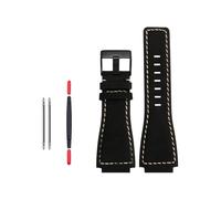 BPBZUTUMDZ Correa de reloj de goma de silicona for hombre, correa de reloj de 24mm for junta convexa, color verde oliva, negro y marrón, compatible for Bell Ross BR0393 BR0392(Blue Pink)