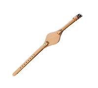 BPBZUTUMDZ Correas de reloj compactas de cuero elásticas y respetuosas for la piel for mujer, aptas for Fossil Es3077 Es2830 Es3262 Es3060 Es4176, correa de 8mm(Apricot-Steel-K1)
