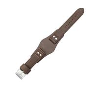 BPBZUTUMDZ Correas de reloj de cuero aptas for Fossil Ch2564 Ch2565 Ch2891 FS4812 FS5068 Correa 22mm(White Black)