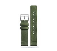 BPBZUTUMDZ Correas de reloj de lona de nailon de calidad correas de muñeca de liberación rápida militar transpirable 18mm 19mm 20mm 22mm(Army green 1,19mm)