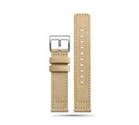 BPBZUTUMDZ Correas de reloj de lona de nailon de calidad correas de muñeca de liberación rápida militar transpirable 18mm 19mm 20mm 22mm(Khaki 1,18mm)