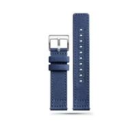 BPBZUTUMDZ Correas de reloj de lona de nailon de calidad correas de muñeca de liberación rápida militar transpirable 18mm 19mm 20mm 22mm(Blue 1,22mm)
