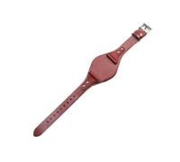 BPBZUTUMDZ Correas de reloj transpirables aptas for Fossil ES4045 ES4114 ES4113 ES3838 ES3625 ES3616 Series Correa inodora 18mm(Red(PW),Golden-K1-18mm)